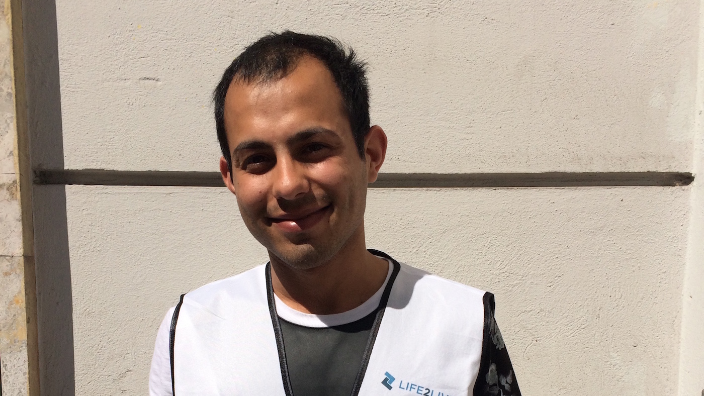 Meet one of our volunteers: Ashkan!