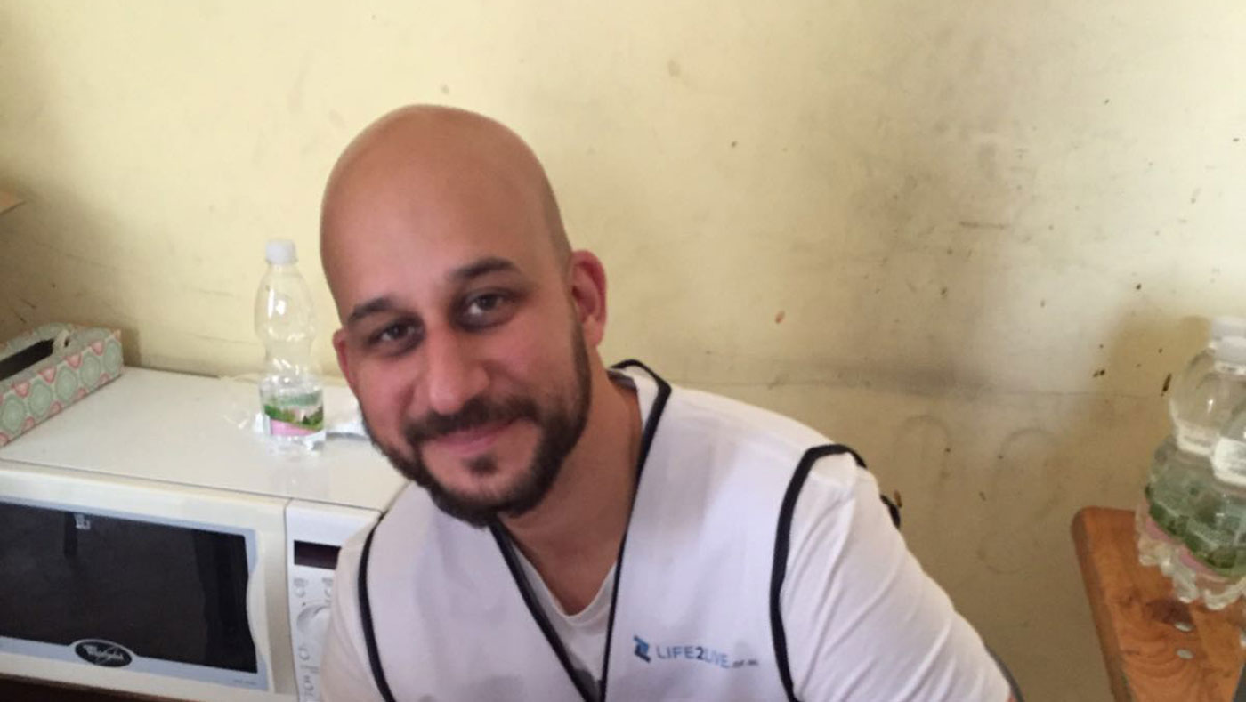 Meet one of our volunteers: Pedram!